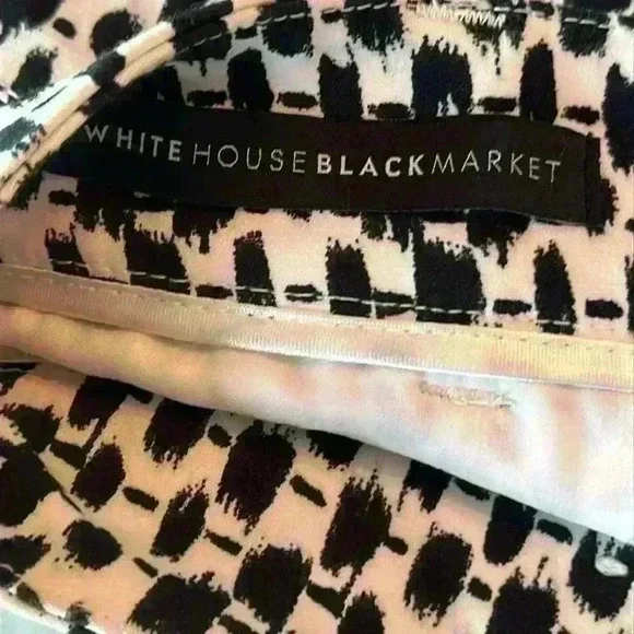 White House Black Market Abstract Print Shorts - Picture 6 of 15